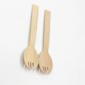 160mm Disposable cutlery bamboo spork for restaurant use